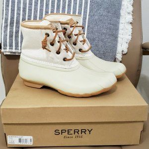 NIB Sperry Top-Sider Women's Saltwater Duck Boots